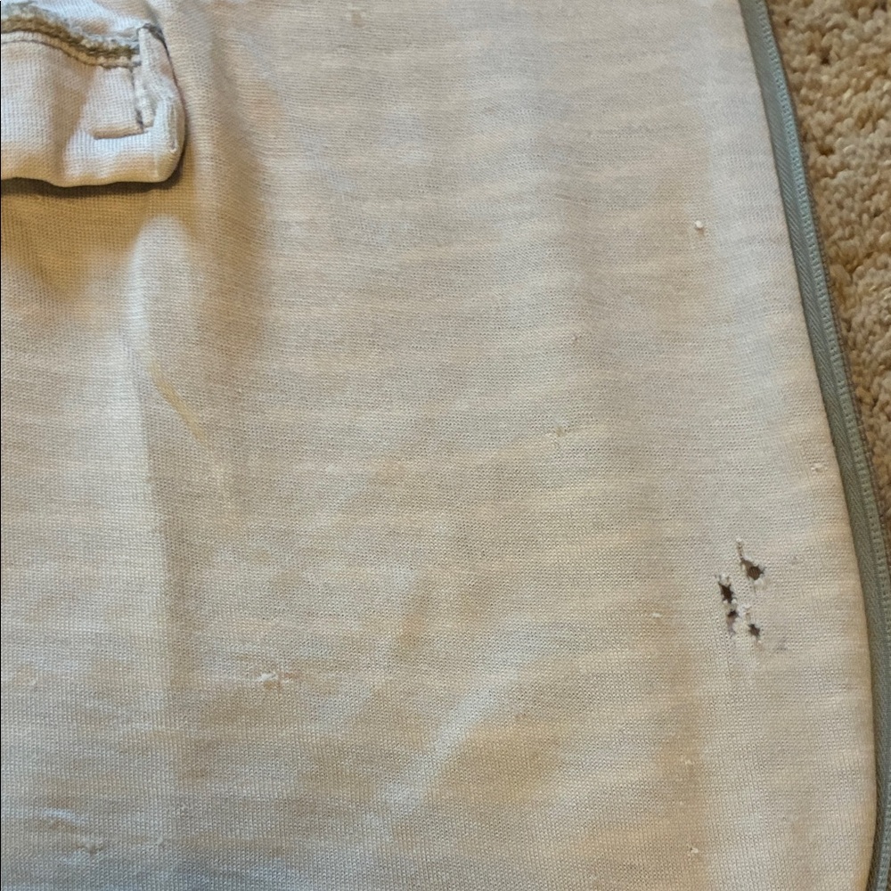 Woombie Striped Sleeveless Baby Sleep Sack - Gray - Picture 9 of 12